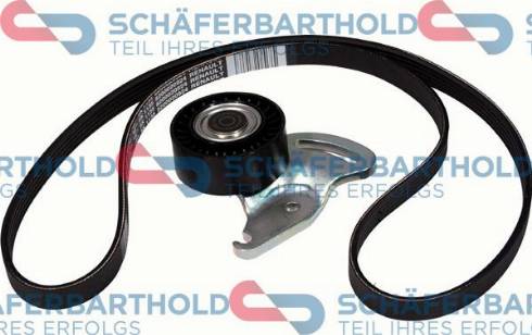 Schferbarthold 310 28 543 01 11 - V-Ribbed Belt Set autospares.lv