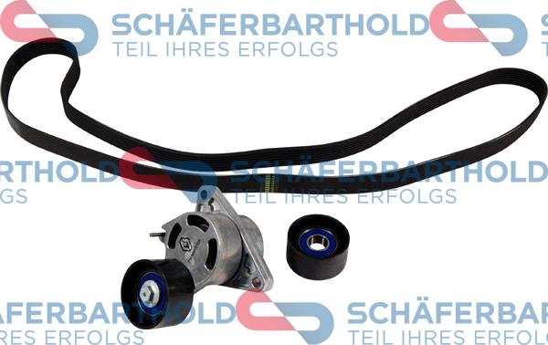 Schferbarthold 310 28 508 01 11 - V-Ribbed Belt Set autospares.lv