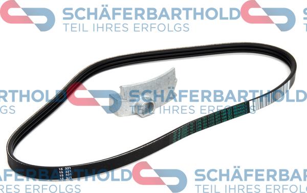 Schferbarthold 310 28 503 01 11 - V-Ribbed Belt Set autospares.lv