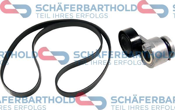 Schferbarthold 310 28 518 01 11 - V-Ribbed Belt Set autospares.lv