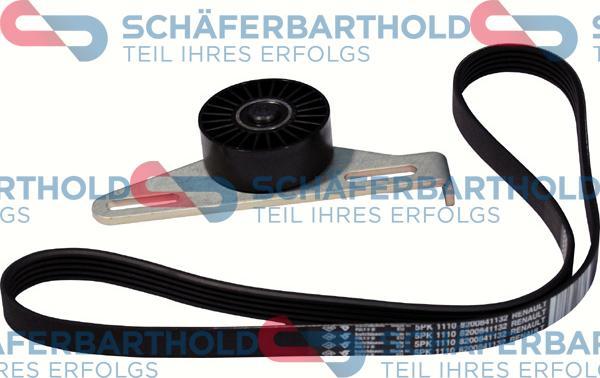 Schferbarthold 310 28 523 01 11 - V-Ribbed Belt Set autospares.lv