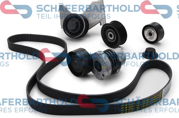 Schferbarthold 310 28 577 01 11 - V-Ribbed Belt Set autospares.lv
