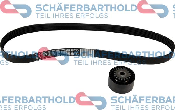 Schferbarthold 310 28 619 01 11 - V-Ribbed Belt Set autospares.lv