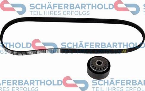 Schferbarthold 310 28 626 01 11 - V-Ribbed Belt Set autospares.lv