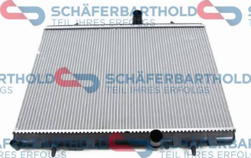 Schferbarthold 310 27 808 01 11 - Radiator, engine cooling autospares.lv