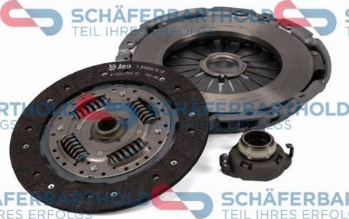 Schferbarthold 311 08 006 01 11 - Clutch Kit autospares.lv