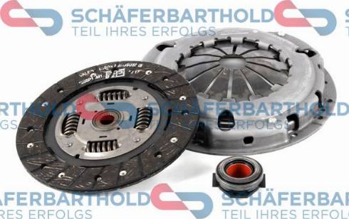 Schferbarthold 311 08 002 01 11 - Clutch Kit autospares.lv