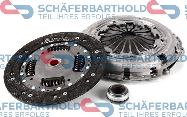 Schferbarthold 311 27 301 01 11 - Clutch Kit autospares.lv