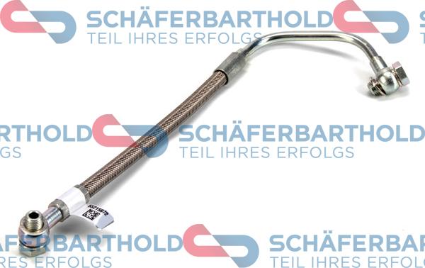 Schferbarthold 318 08 008 01 11 - Oil Pipe, charger autospares.lv