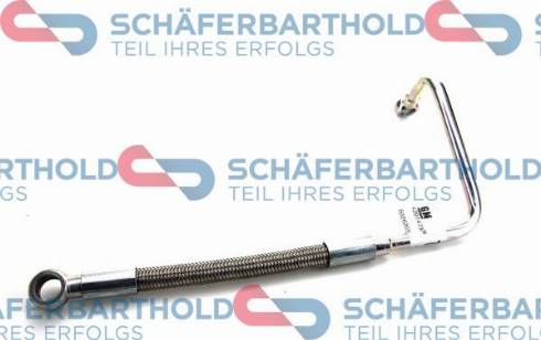 Schferbarthold 318 16 009 01 11 - Oil Pipe, charger autospares.lv
