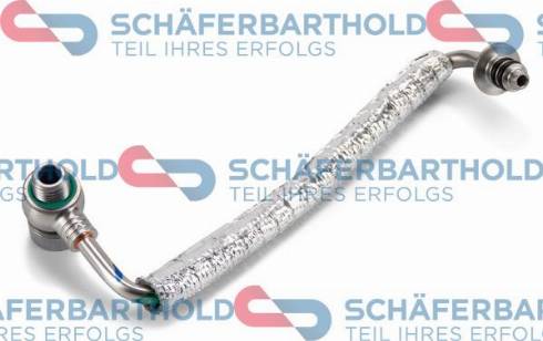 Schferbarthold 318 16 016 01 22 - Oil Pipe, charger autospares.lv