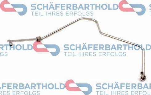 Schferbarthold 318 18 001 01 11 - Oil Pipe, charger autospares.lv