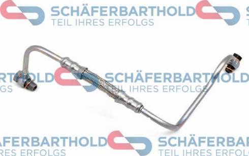 Schferbarthold 318 18 007 01 11 - Oil Pipe, charger autospares.lv