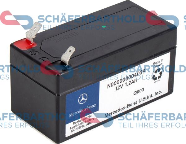 Schferbarthold 323 12 078 01 11 - Service Battery autospares.lv