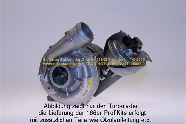 Schlütter Turbolader 166-09470 - Charger, charging system autospares.lv