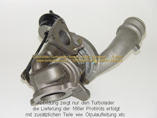 Schlütter Turbolader 166-09070EOL - Charger, charging system autospares.lv