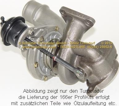 Schlütter Turbolader 166-09070EOL - Charger, charging system autospares.lv