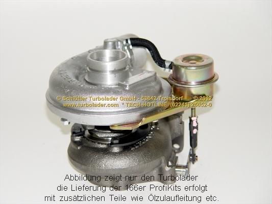 Schlütter Turbolader 166-09081 - Charger, charging system autospares.lv