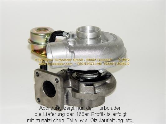 Schlütter Turbolader 166-09081EOL - Charger, charging system autospares.lv