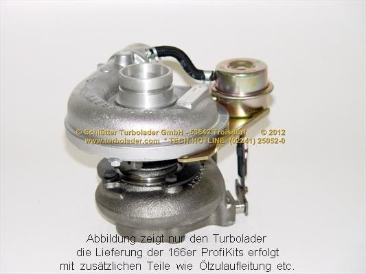 Schlütter Turbolader PRO-09081 - Charger, charging system autospares.lv