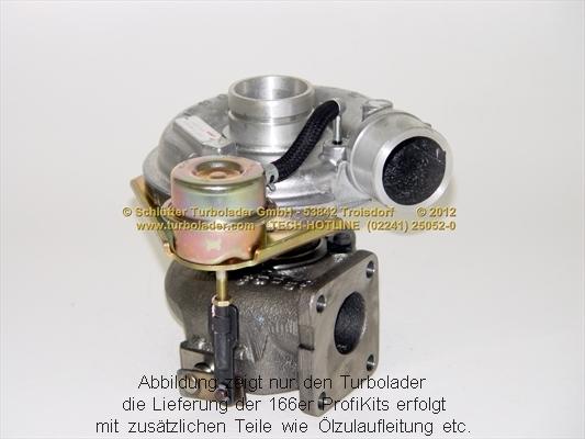 Schlütter Turbolader PRO-09081 - Charger, charging system autospares.lv