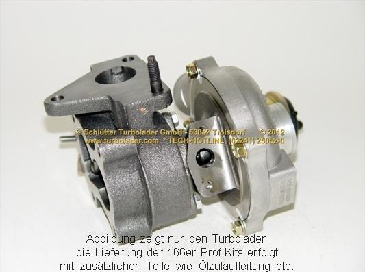 Schlütter Turbolader PRO-09180 - Charger, charging system autospares.lv