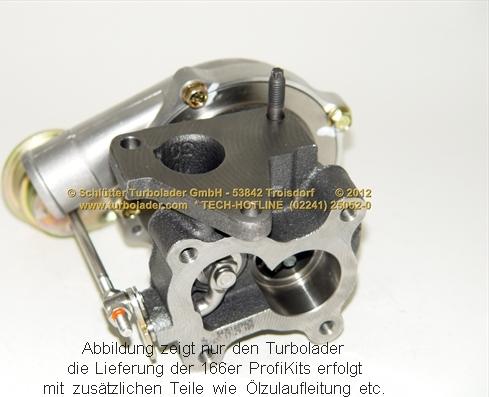 Schlütter Turbolader PRO-09180 - Charger, charging system autospares.lv