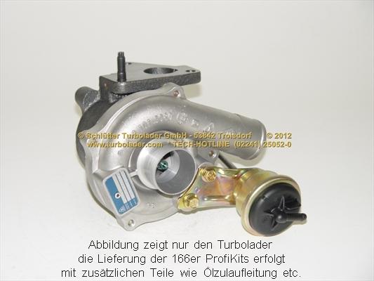 Schlütter Turbolader 166-09170 - Charger, charging system autospares.lv