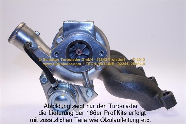 Schlütter Turbolader 166-09375 - Charger, charging system autospares.lv