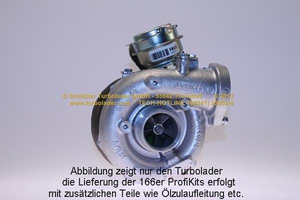 Schlütter Turbolader 166-09291 - Charger, charging system autospares.lv