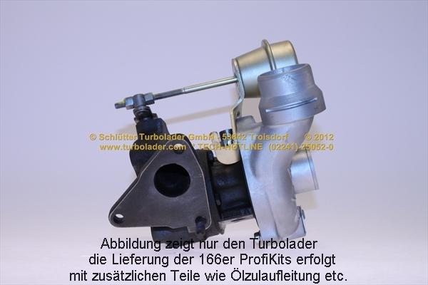 Schlütter Turbolader PRO-09250 - Charger, charging system autospares.lv