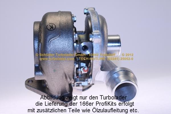 Schlütter Turbolader 166-09265 - Charger, charging system autospares.lv