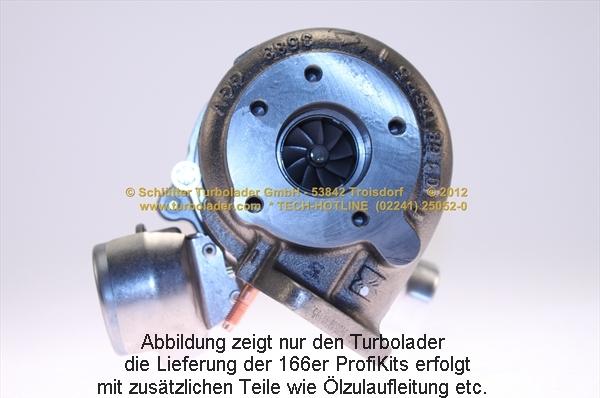 Schlütter Turbolader 166-09265 - Charger, charging system autospares.lv