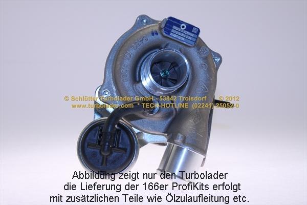 Schlütter Turbolader 166-09220 - Charger, charging system autospares.lv