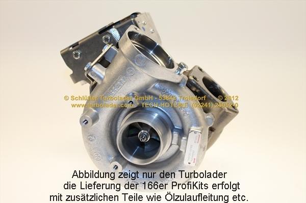 Schlütter Turbolader 166-09285eol - Charger, charging system autospares.lv