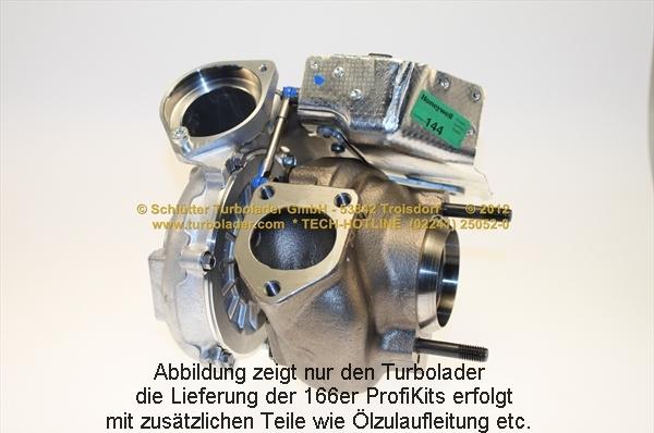 Schlütter Turbolader 166-09281 - Charger, charging system autospares.lv