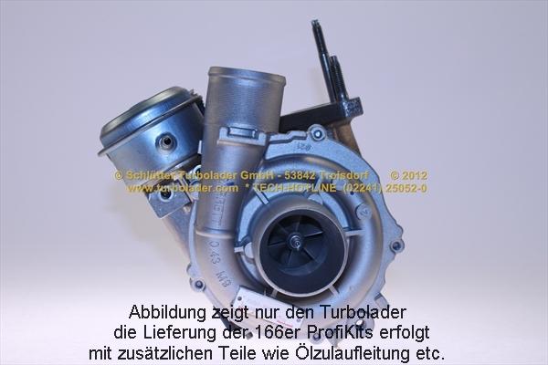 Schlütter Turbolader 166-09230 - Charger, charging system autospares.lv