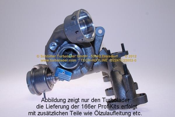Schlütter Turbolader 166-04010 - Charger, charging system autospares.lv