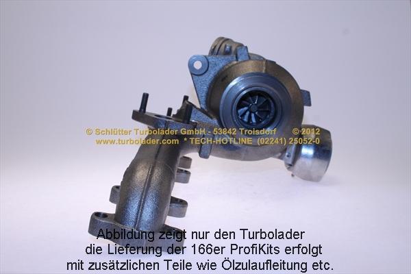 Schlütter Turbolader 166-04010 - Charger, charging system autospares.lv
