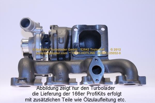 Schlütter Turbolader 166-05075 - Charger, charging system autospares.lv