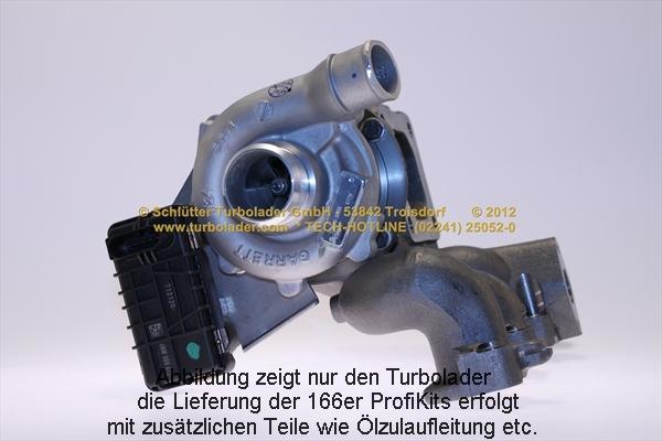 Schlütter Turbolader PRO-05075 - Charger, charging system autospares.lv