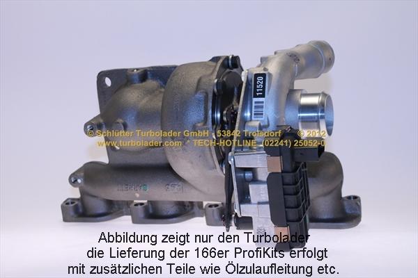 Schlütter Turbolader 166-05075 - Charger, charging system autospares.lv