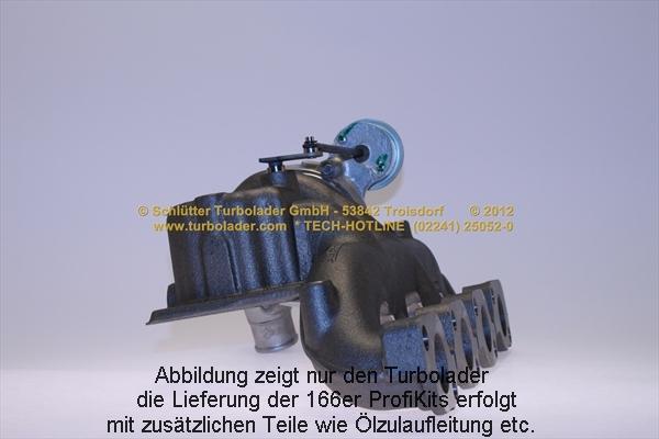 Schlütter Turbolader 166-05111 - Charger, charging system autospares.lv