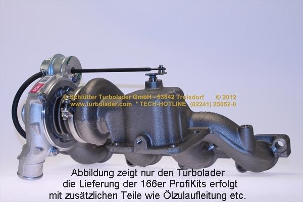 Schlütter Turbolader 166-05111 - Charger, charging system autospares.lv