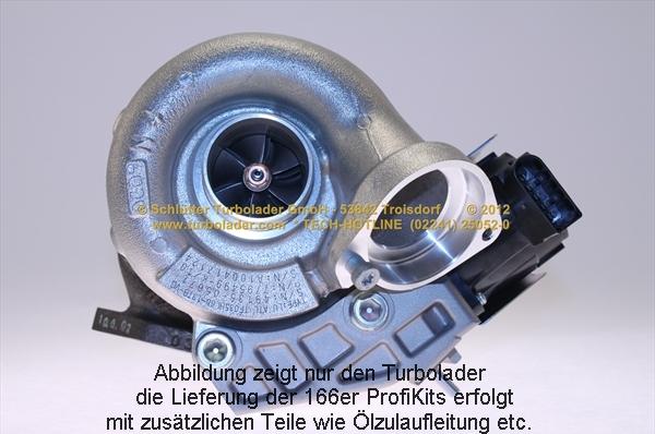 Schlütter Turbolader 166-05185 - Charger, charging system autospares.lv