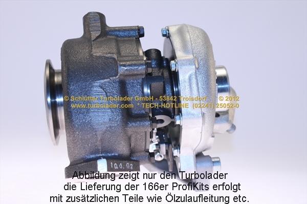 Schlütter Turbolader 166-05185EOL D - Charger, charging system autospares.lv