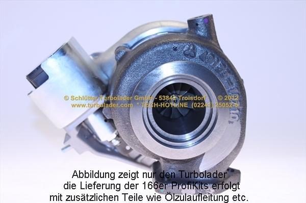 Schlütter Turbolader 166-05181 D - Charger, charging system autospares.lv