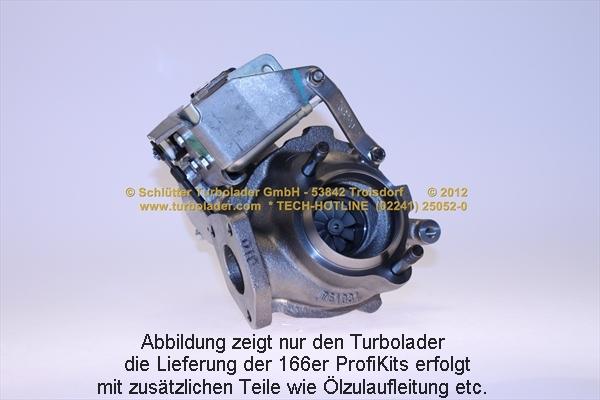 Schlütter Turbolader 166-05205EOL - Charger, charging system autospares.lv