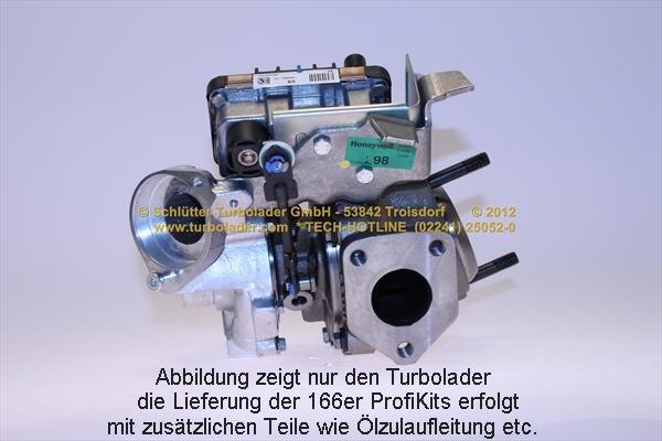 Schlütter Turbolader 166-05205EOL - Charger, charging system autospares.lv