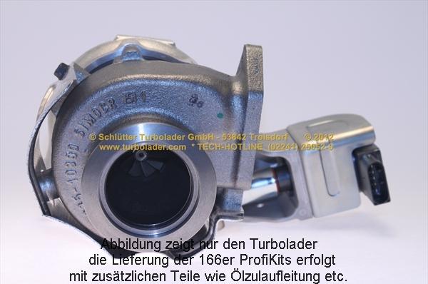 Schlütter Turbolader 166-05225 - Charger, charging system autospares.lv